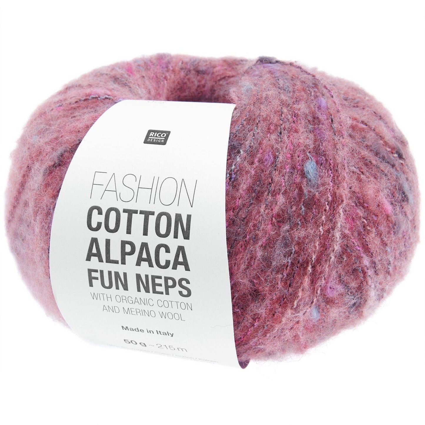 Rico Design Fashion Cotton Alpaca Fun Neps Beere (003)
