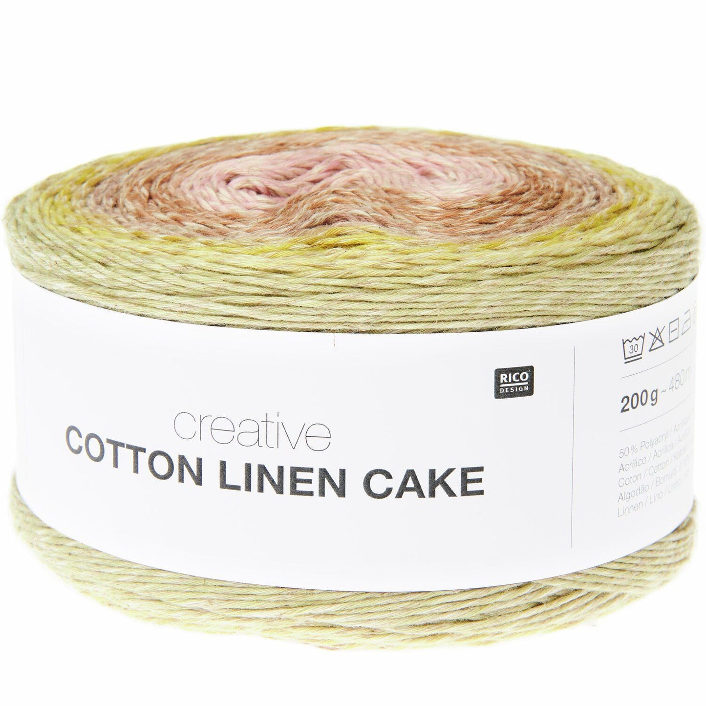 Rico Design Creative Cotton Linen Cake Spring Shades (002)