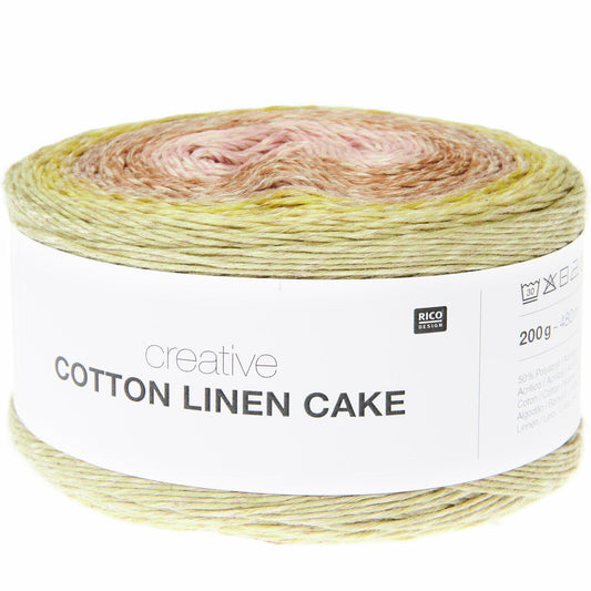 Rico Design Creative Cotton Linen Cake Spring Shades (002)