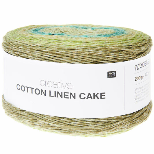 Rico Design Creative Cotton Linen Cake Olive Shades (007)