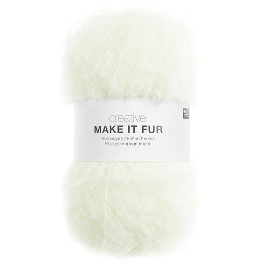 Rico Design Make it Fur White (001)
