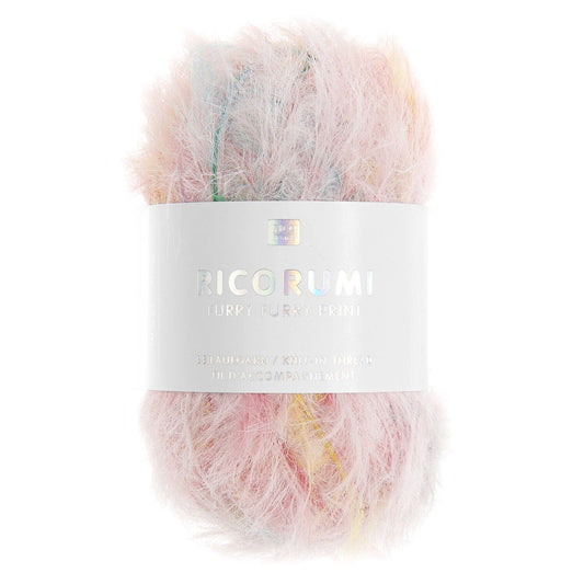 Rico Design Ricorumi Furry Furry Print Pastel (001)