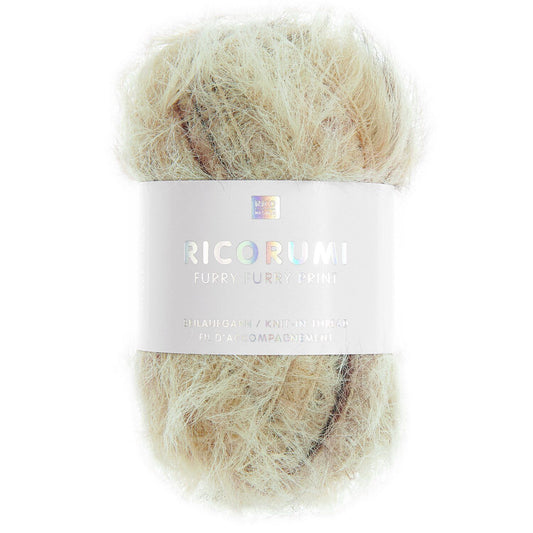Rico Design Ricorumi Furry Furry Print Beige (003)