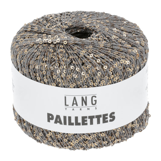 Lang Yarns Paillettes Grey Cold (0003)
