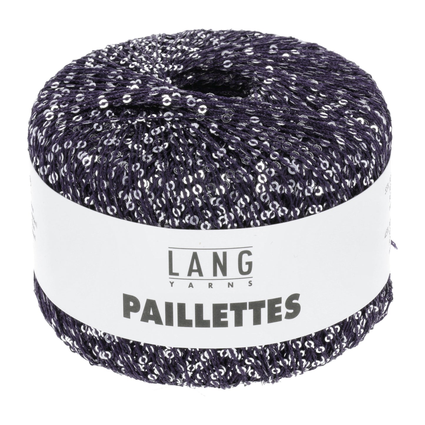 Lang Yarns Paillettes Blue Silver (0035)