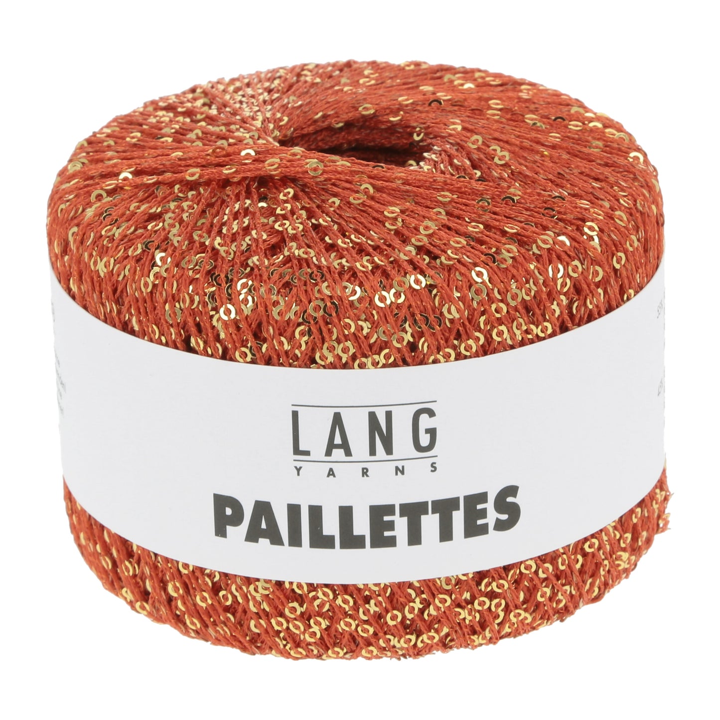 Lang Yarns Paillettes Orange (0060)