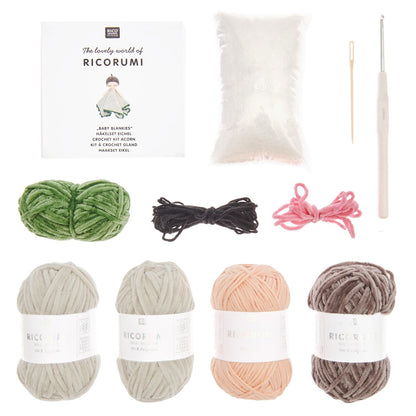 Haakset Ricorumi Baby Blankies Eikel