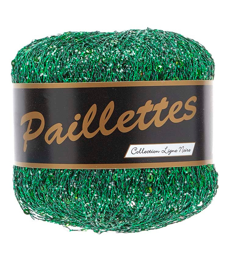 Lammy Yarns Paillettes Green (410)
