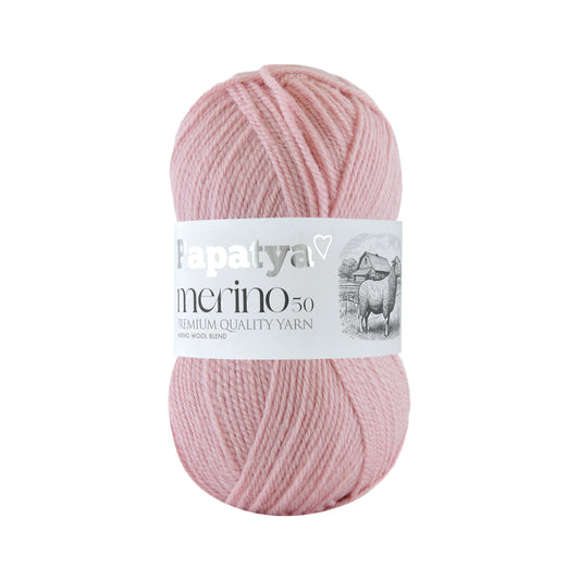 Papatya Merino 50 Powder Pink (4120)
