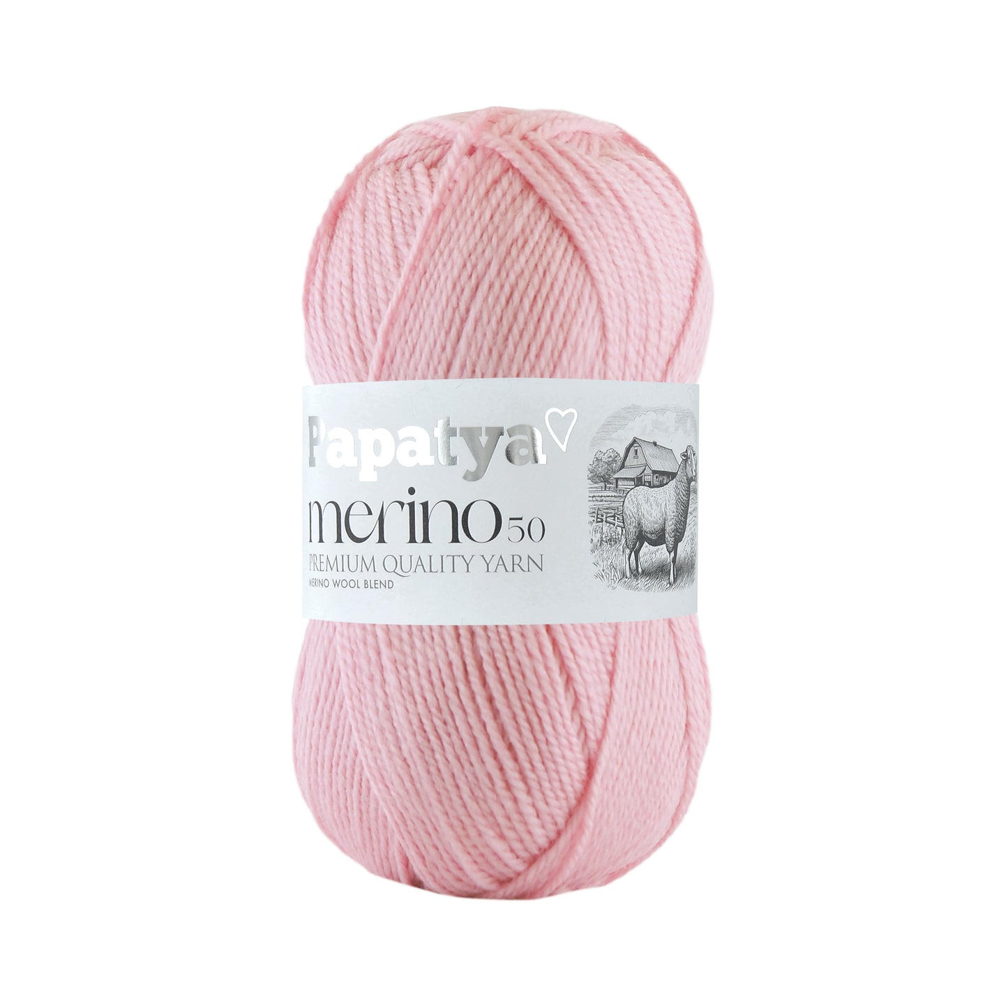 Papatya Merino 50 Pink (4420)