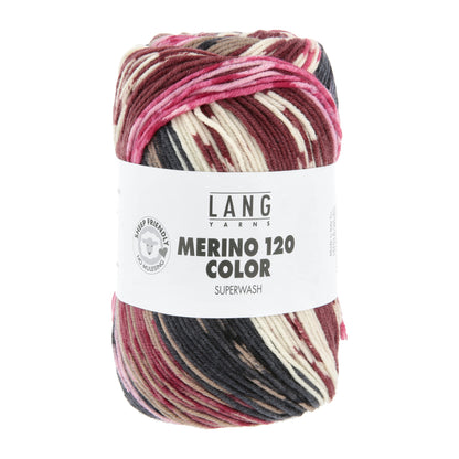 Lang Yarns Merino 120 Color Pinkish (0009)