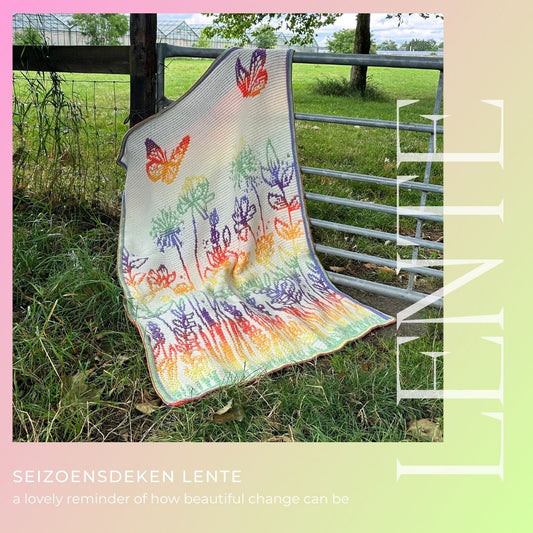 4 Seasons LENTE garenpakket (a new day with overlay crochet)