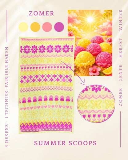 4 Seizoenen Crochet-A-Long Pakket – Mosaic Fair Isle Edition 2026