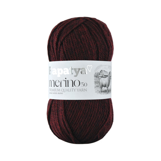 Papatya Merino 50 Bordeaux (53280)