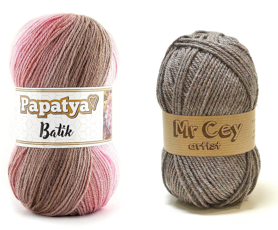 Cardigan du Laurier Pink Dream Pakket CAL 2019 (APRIL)