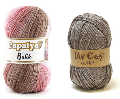 Cardigan du Laurier Pink Dream Pakket CAL 2019 (APRIL)
