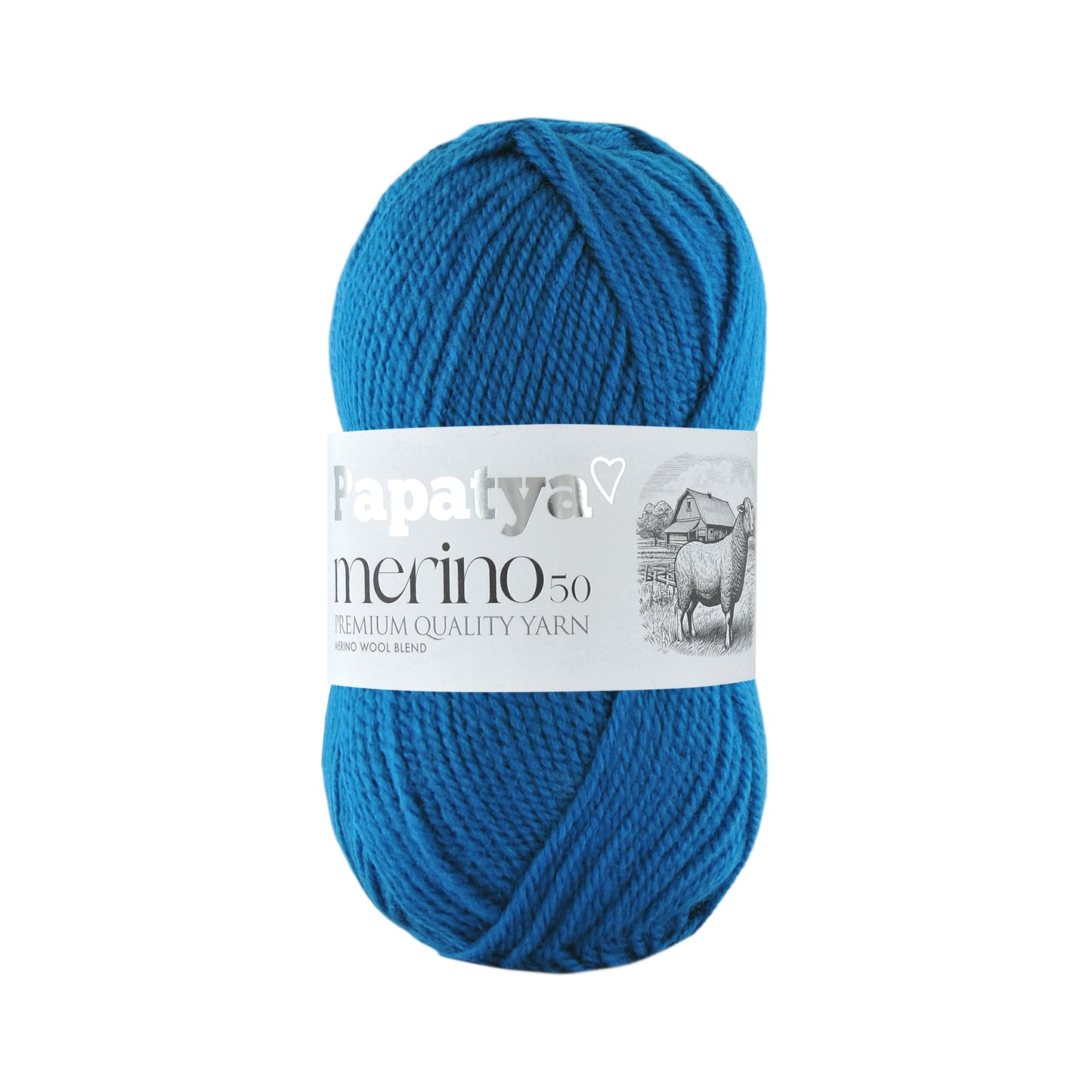 Papatya Merino 50 Blue (5770)