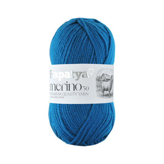 Papatya Merino 50 Blue (5770)