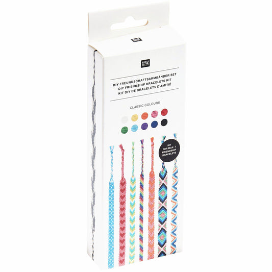 Ricorumi DIY-set vriendschapsarmbanden Classic Colours