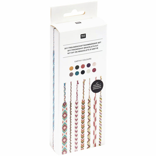 Ricorumi DIY-set vriendschapsarmbanden Earthy Colours
