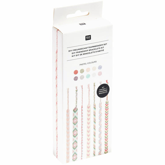 Ricorumi DIY-set vriendschapsarmbanden Pastel Colours