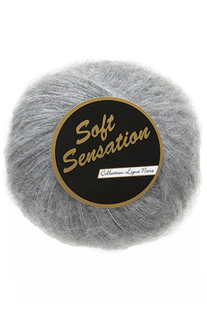 Lammy Yarns Soft Sensation Lurex Grey (605)