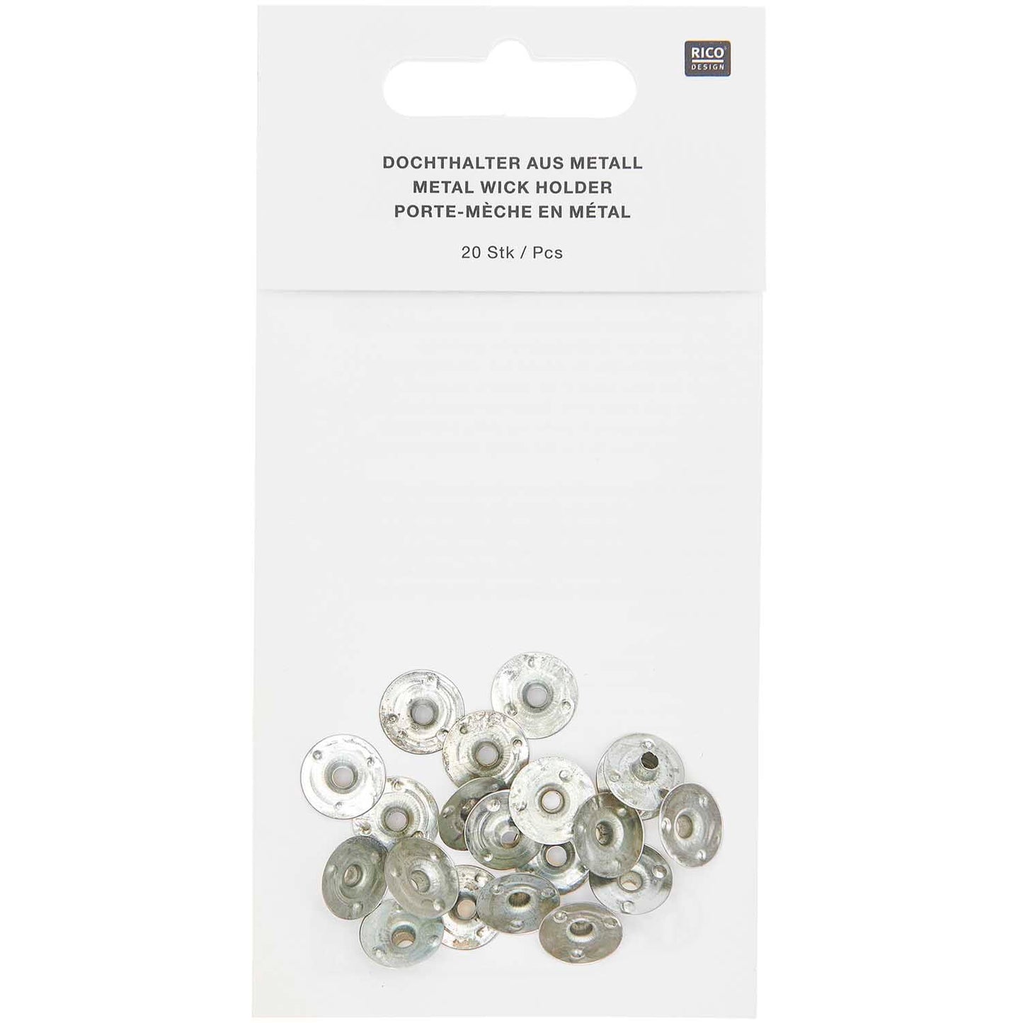 Metalen lonthouder 20 stuks