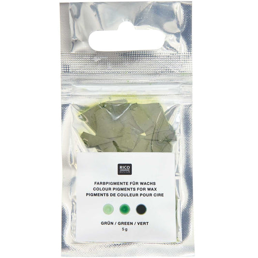 Kaars kleur groen 5g (500279)