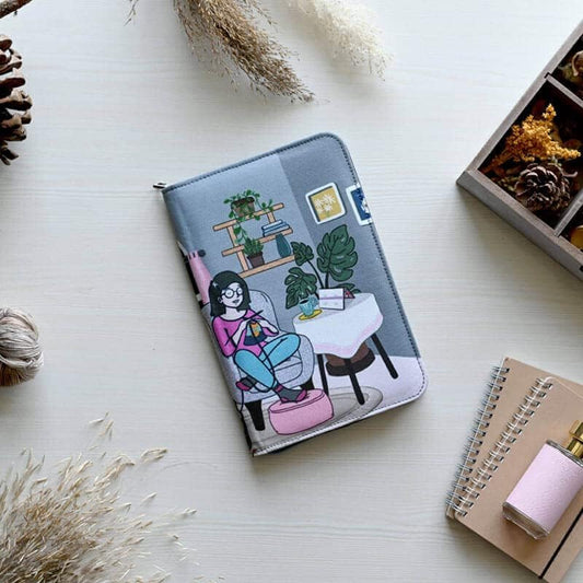 Knitpro Passion rondbreinaaldenetui 24,5x16cm