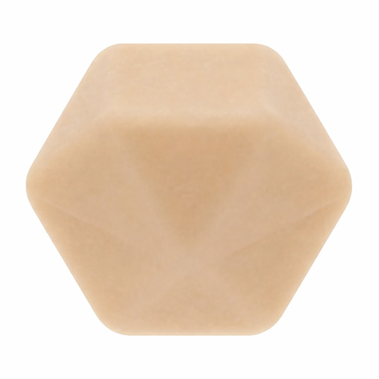 Opry Siliconen kralen hexagon 886 - 14 mm (per zakje 5 stuks)
