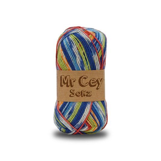 Mr. Cey Sokz Jacquard Skyfall (701)
