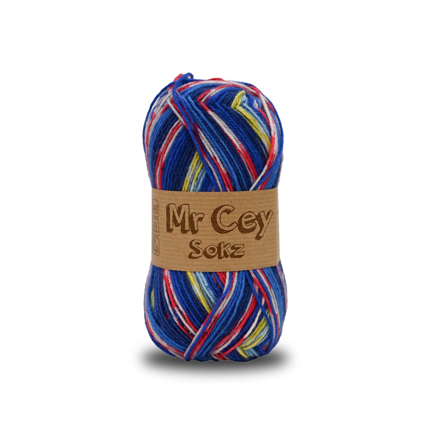 Mr. Cey Sokz Jacquard Royal Party (702)