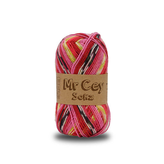 Mr. Cey Sokz Jacquard Bubbelgum (703)