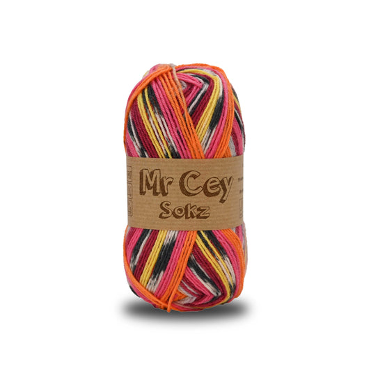Mr. Cey Sokz Jacquard Candyfloss (704)