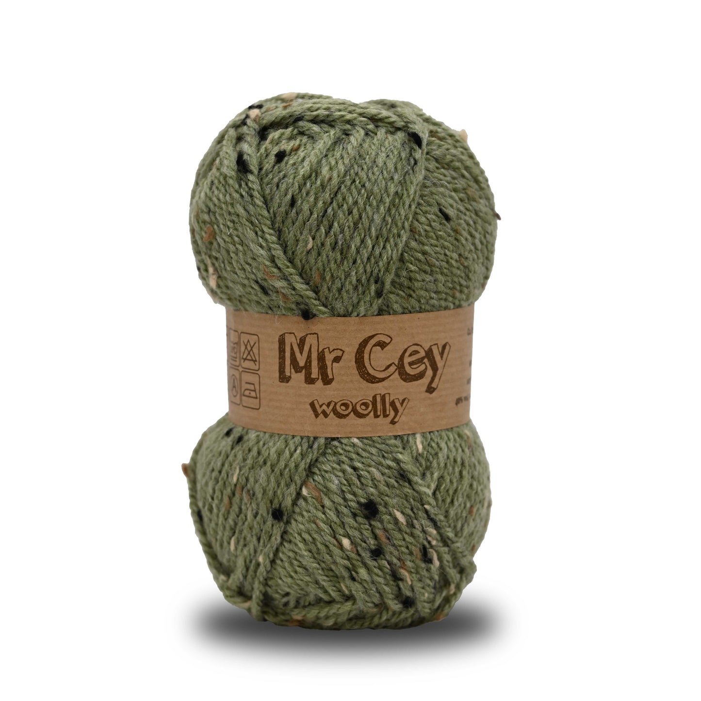 Mr. Cey Woolly Tweed Sage (709)
