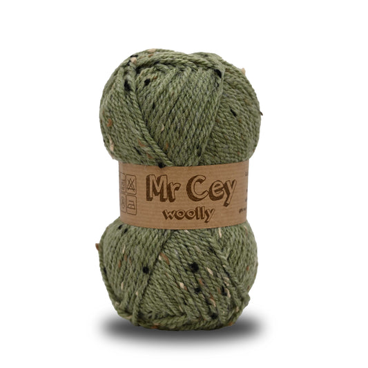 Mr. Cey Woolly Tweed Sage (709)