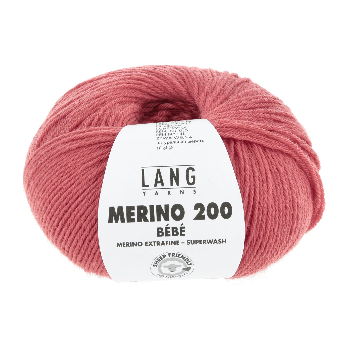 Lang Yarns Merino 200 Bebe Dark Salmon (0365)