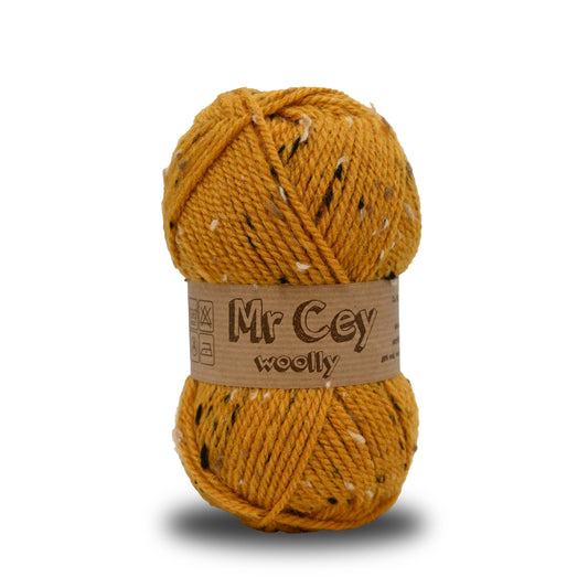 Mr. Cey Woolly Tweed Ochre (726)