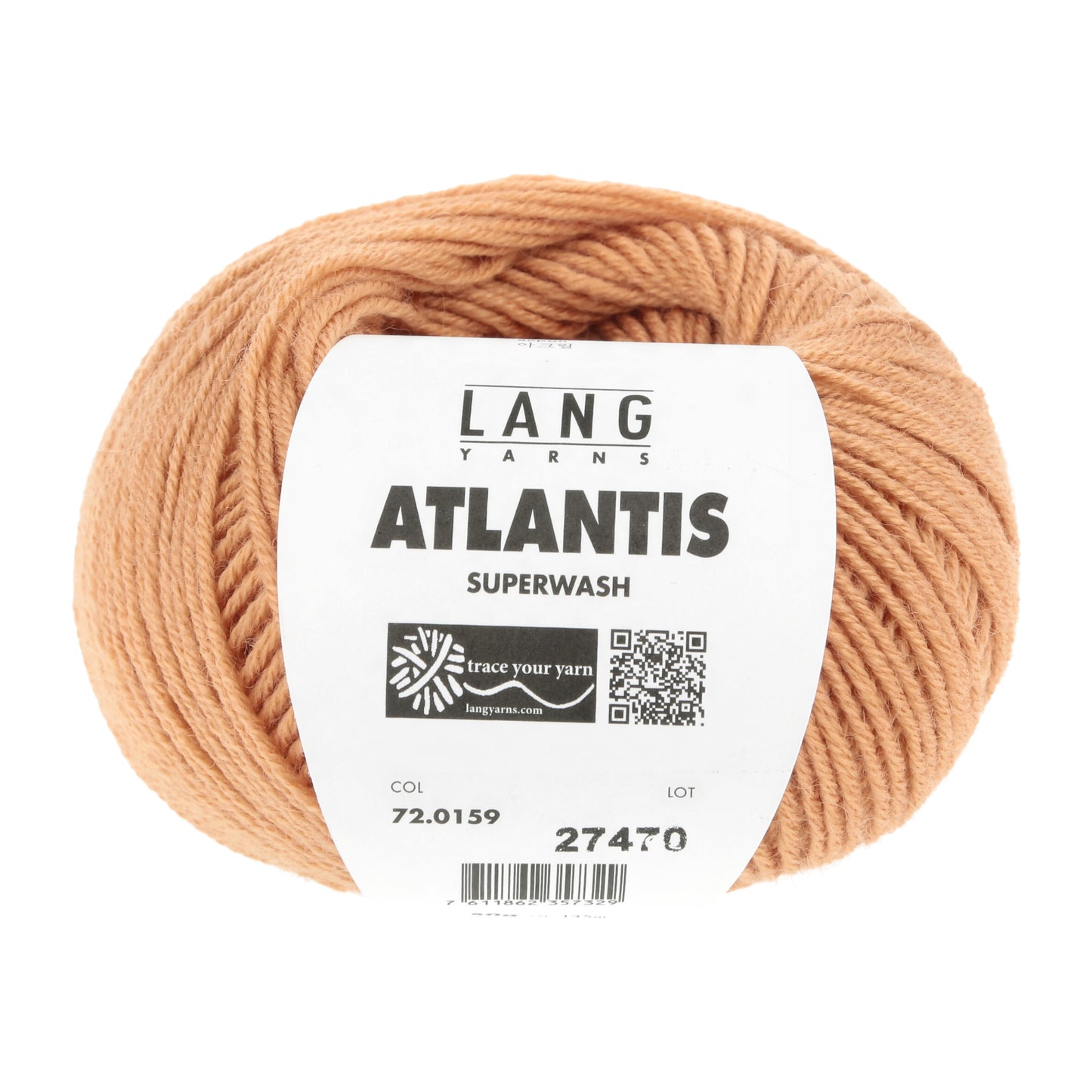 Lang Yarns Atlantis Tangerine (0159)