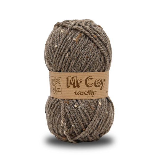 Mr. Cey Woolly Tweed Coffee (780)
