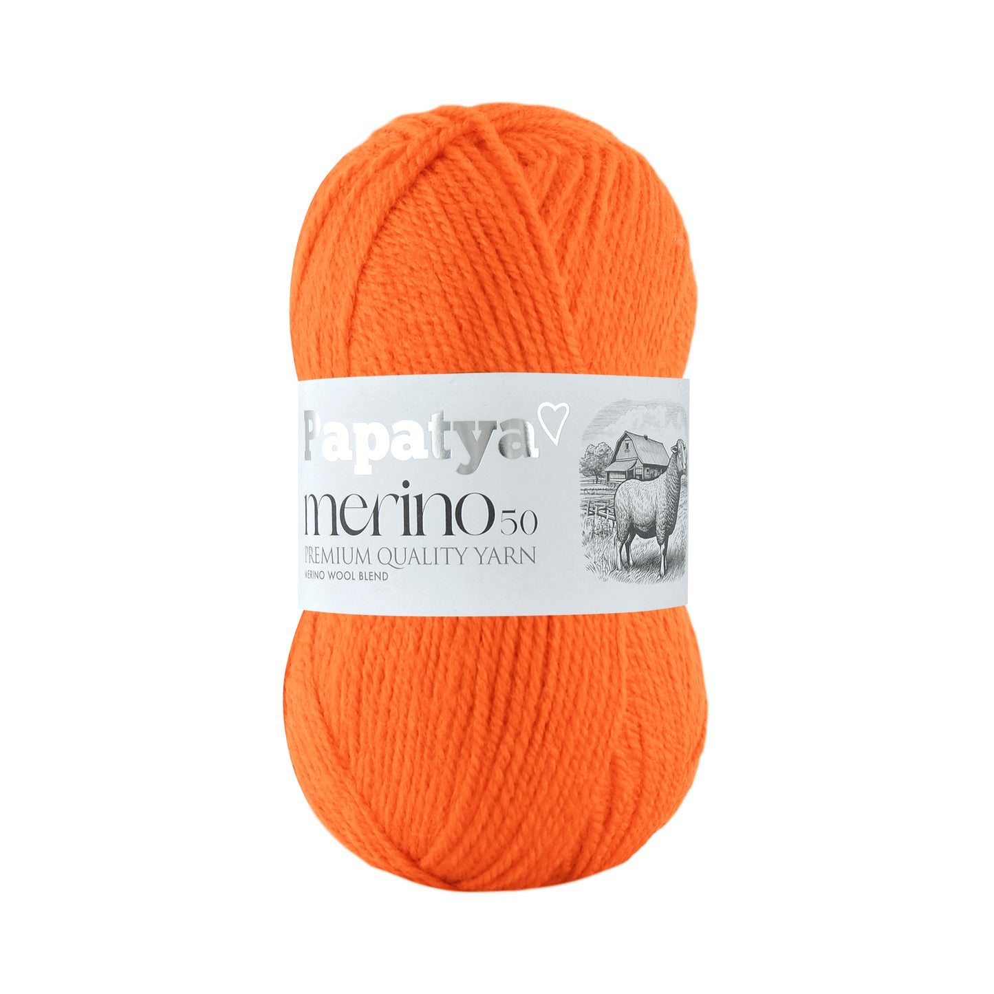 Papatya Merino 50 Royal Orange (8065)
