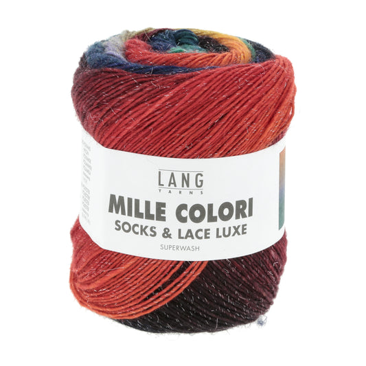 Lang Yarns Mille Colori Socks & Lace Luxe Shadow (0208)