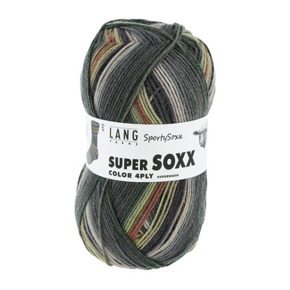 Lang Yarns Super Soxx Color 4 Ply SportySoxx Golf (0499)
