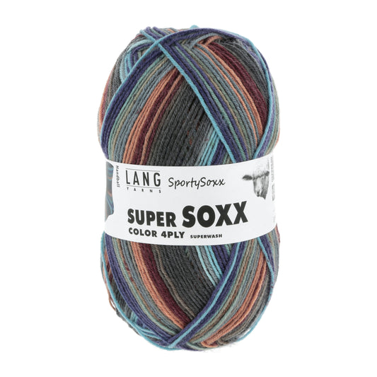 Lang Yarns Super Soxx Color 4 Ply SportySoxx Handball (0503)