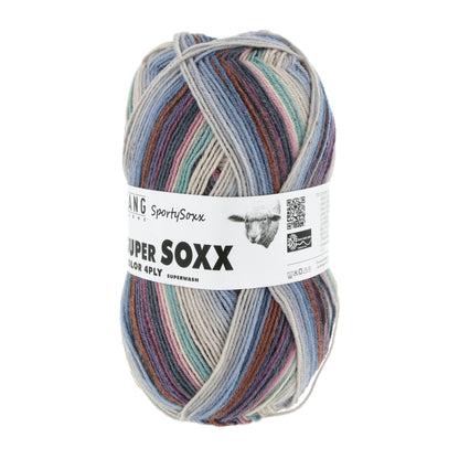 Lang Yarns Super Soxx Color 4 Ply SportySoxx Volleyball (0504)