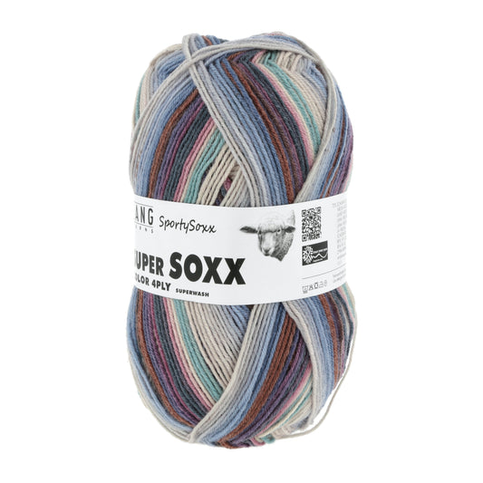 Lang Yarns Super Soxx Color 4 Ply SportySoxx Volleyball (0504)
