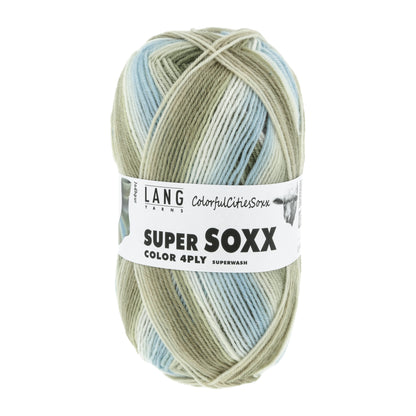 Lang Yarns Super Soxx Color 4 Ply ColorfulCitiesSoxx Jodhpur (0505)