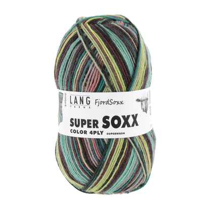Lang Yarns Super Soxx 4 Ply Fjordsoxx Oslofjord (0536)