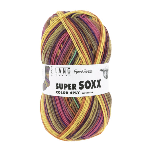 Lang Yarns Super Soxx 4 Ply Fjordsoxx Byfjorden (0538)