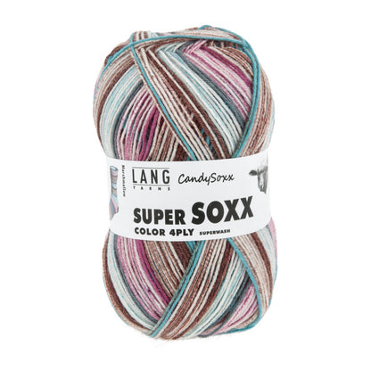 Lang Yarns Super Soxx Color 4PLY Candysoxx Marshmallow (0589)